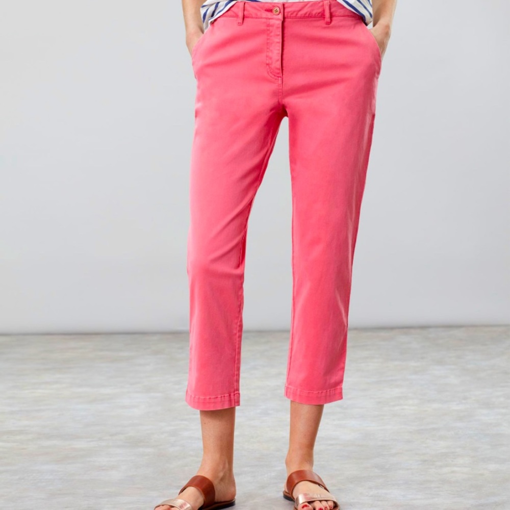 Crop Leg Chinos
